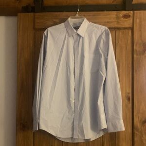 Van Heusen Light Blue Patterned Dress Shirt